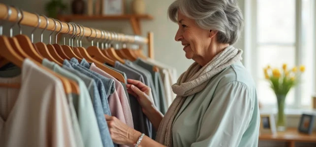 Comment choisir les couleurs de vêtements après 60 ans : astuces pour femmes de 75 ans